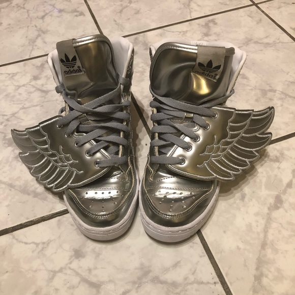 jeremy scott silver wings